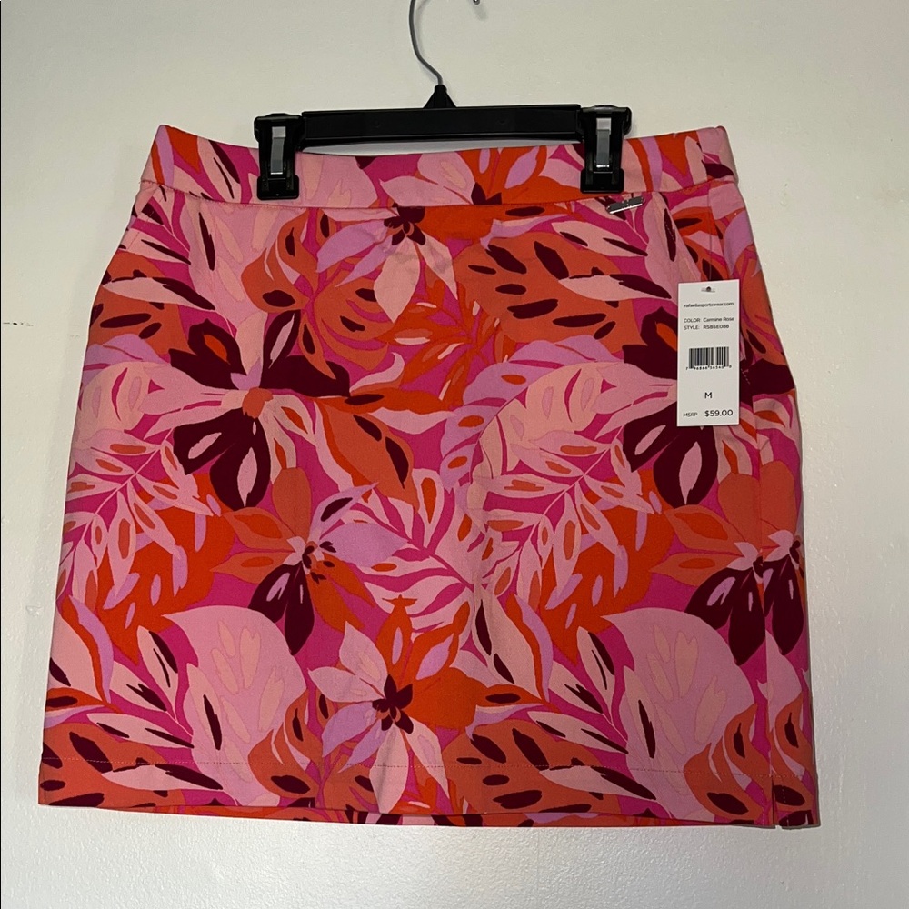 Floral Pink Women's Skirt